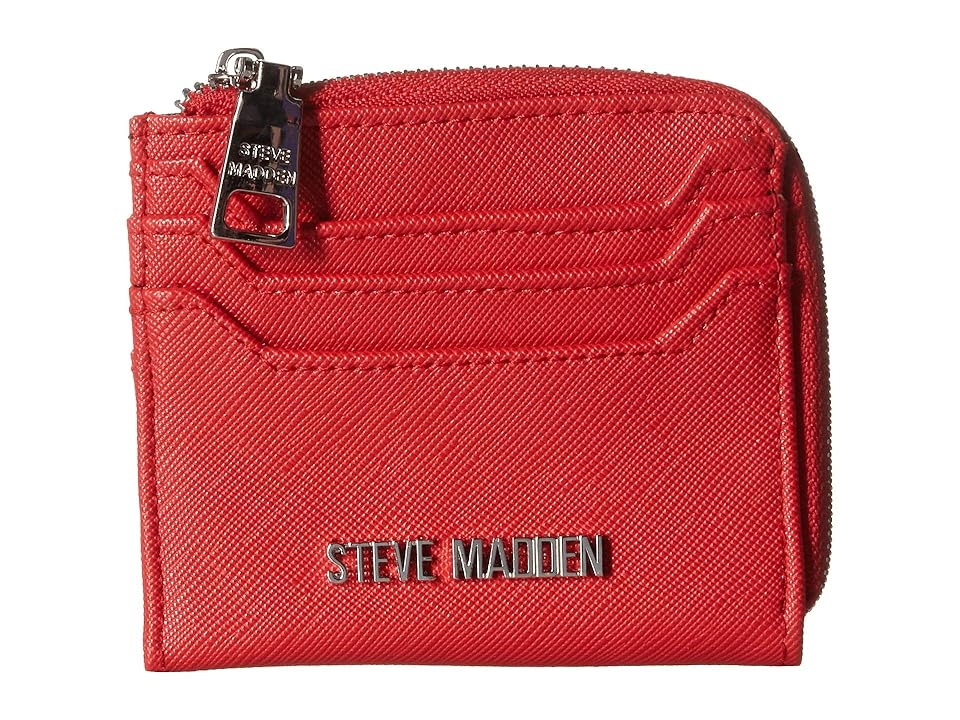 

Steve Madden Saffiano Card Case (Red) Coin Purse