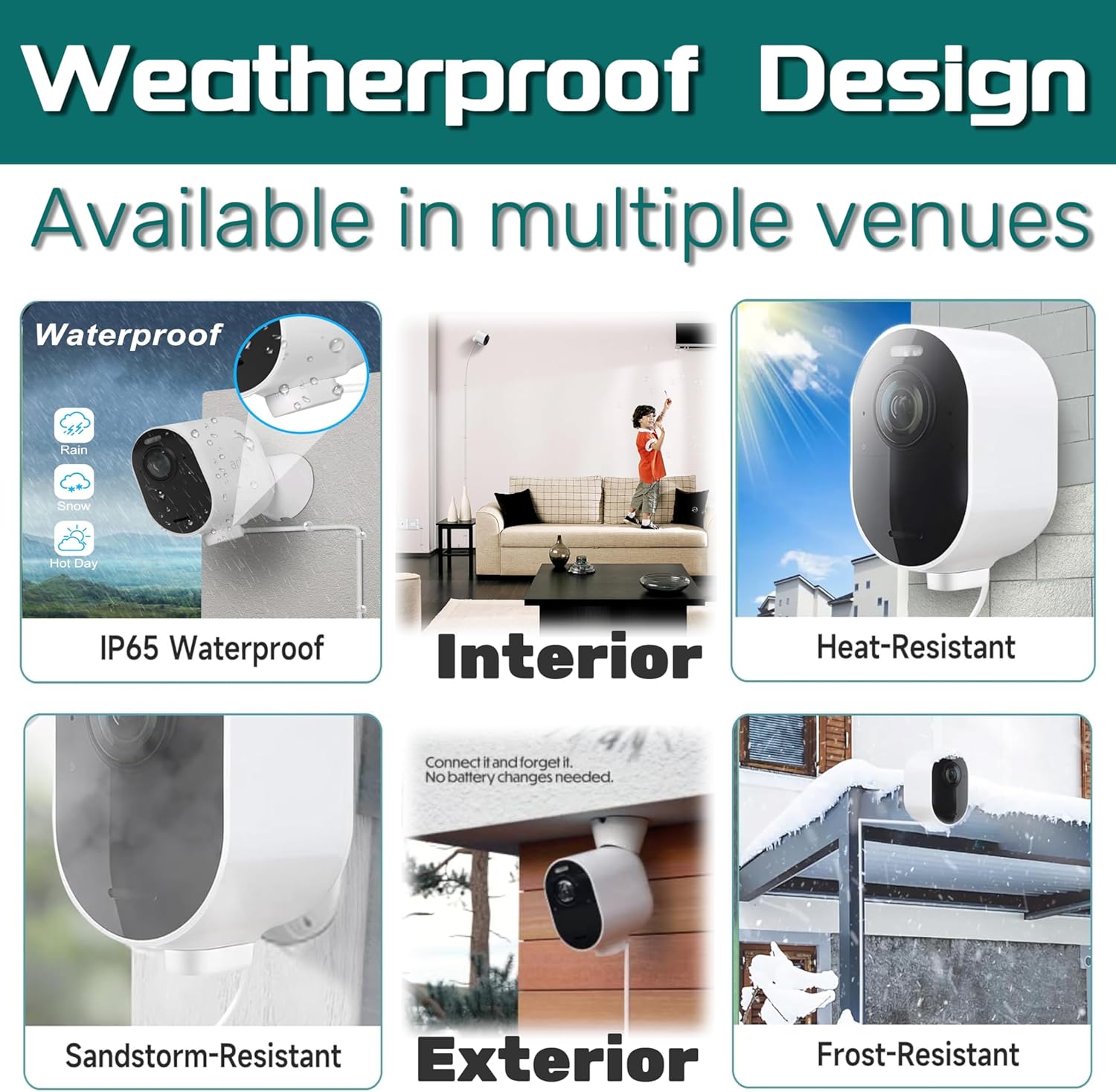 Arlo Camera Charger 2 Pack 10FT Compatible with Arlo Pro 5S 2K, Pro 4, Pro 3, Ultra 2, Ultra, Floodlight, Go 2 Cameras, arlo Magnetic Charging Cable Outdoor Weather Resistant Connector Power Adapter