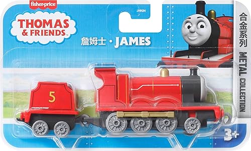 Miniatura 6 de Thomas & Friends Fisher-Price - Trenes de juguete de Fisher-Price, 2 grandes motores fundidos a presión y 3 trenes motorizados con personajes