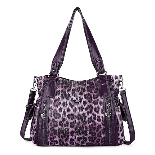 Angel Kiss Handbags for Womens Top-Handle Hobo Purse Roomy Casual