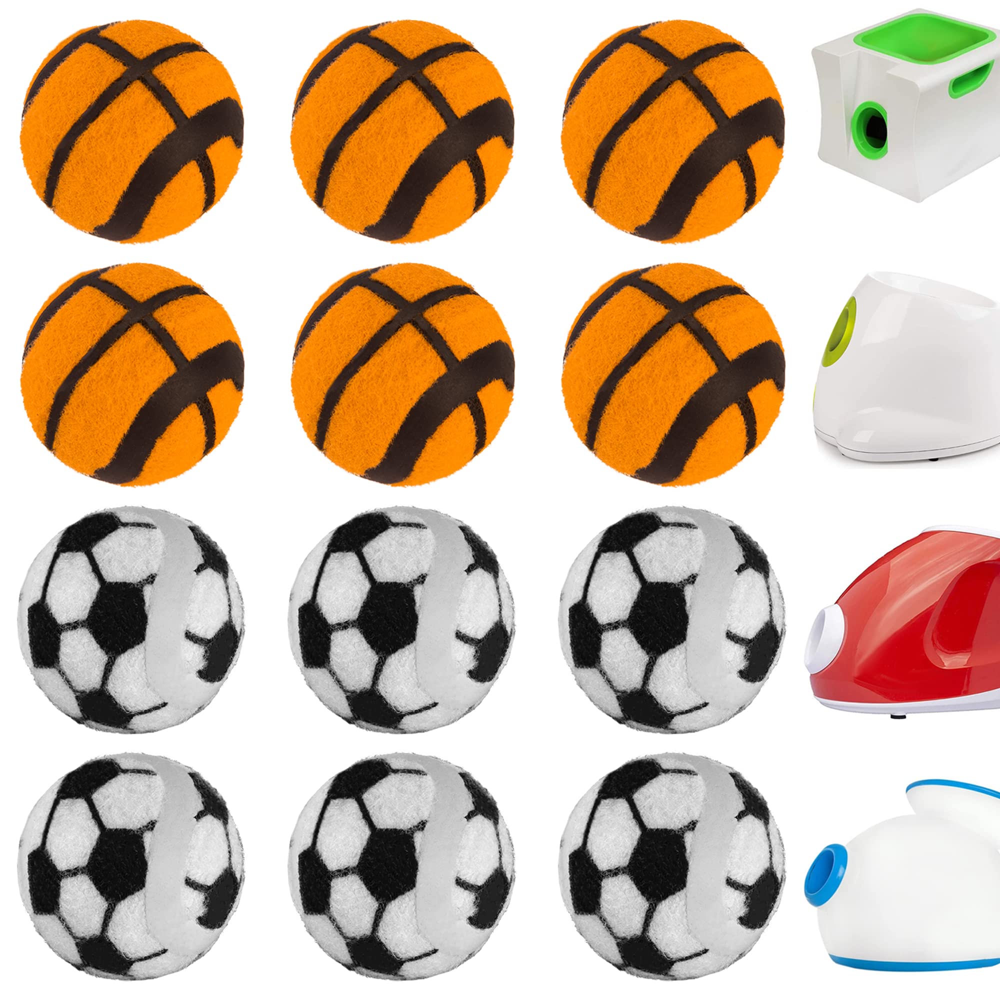 NICERINC PET X-Small Dog Tennis Balls Dog Toys Ball 1.5