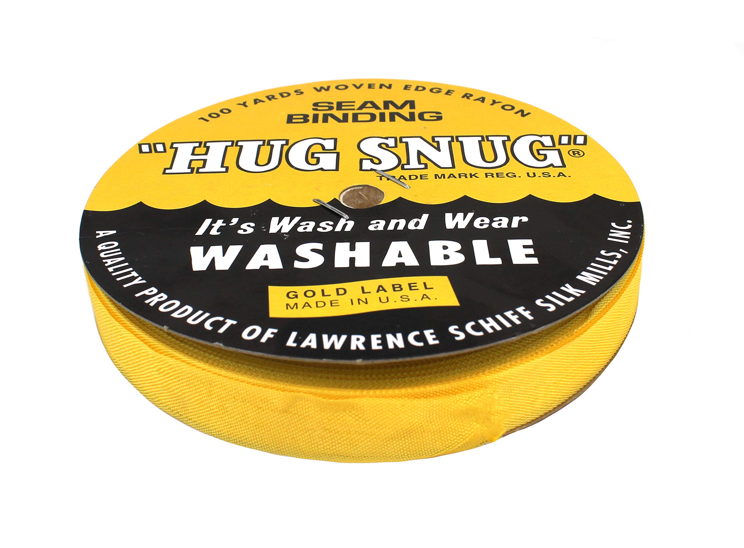 Schiff Seam Binding Ribbon - Hug Snug Lido Violet #913, 1/2 Inch Wide, 100 Yard Roll