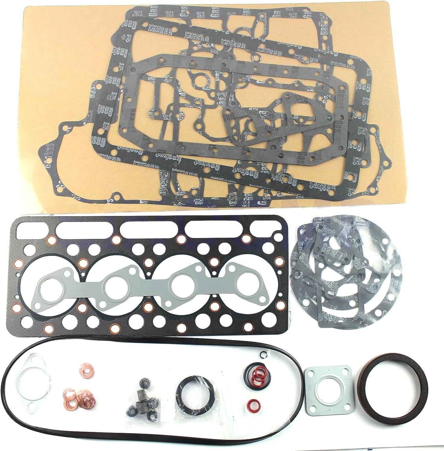 V1902 Engine Full Gasket Set fits Kubota Tractor L3250 L3350 L3450 L3602 L3650