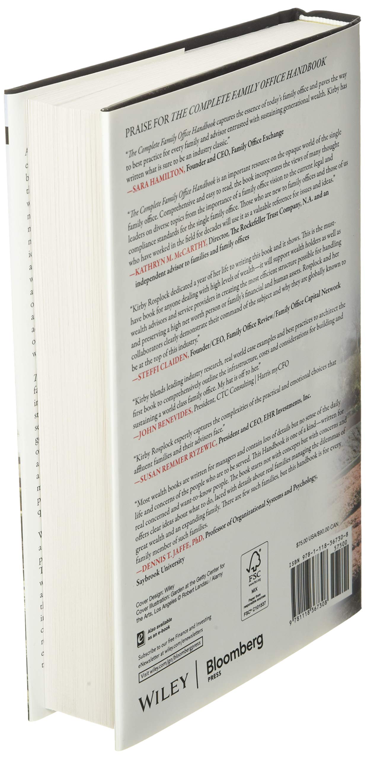The Complete Family Office Handbook: A Guide for Affluent Families and the Advisors Who Serve Them (Bloomberg Financial)