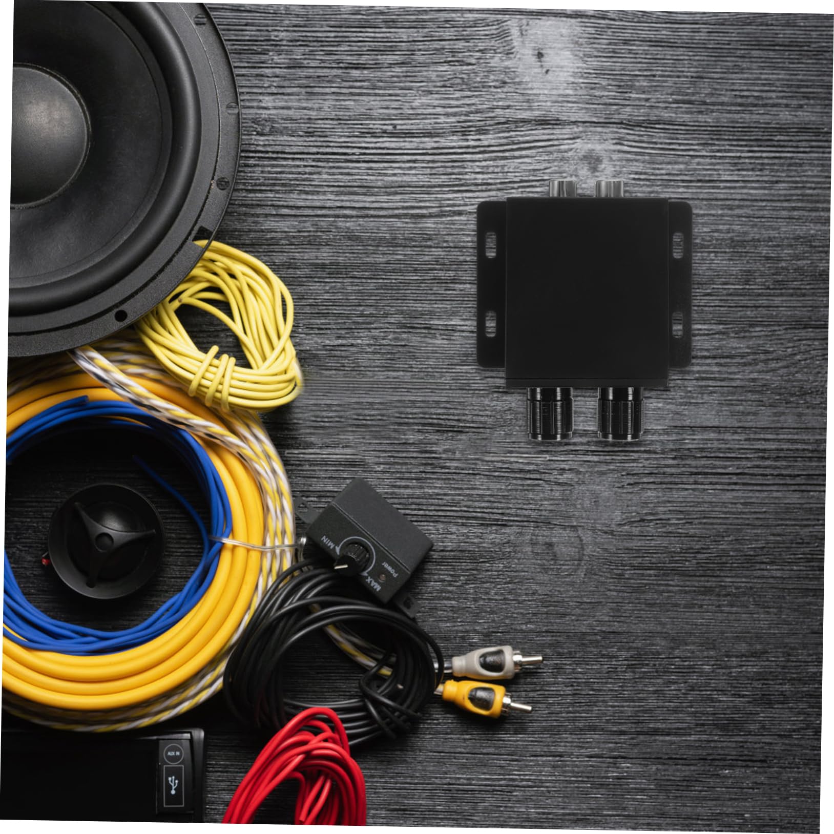 OSOLADY Car Audio Bass Knob for Universal Car Amplifier Level Controller Bass Tuning Machine