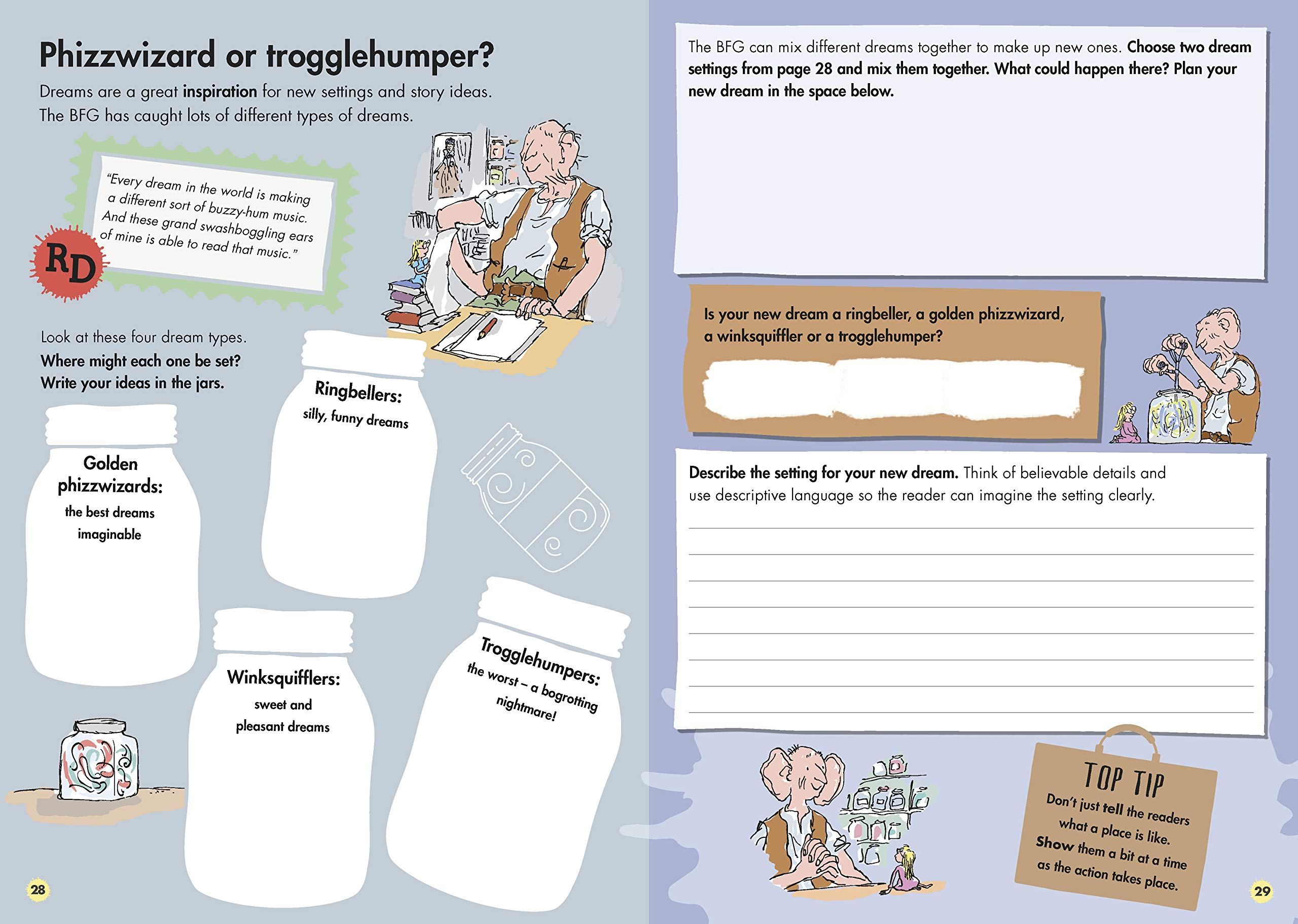 Roald Dahls Creative Writing With The Bfg How To Write | Desertcart UAE