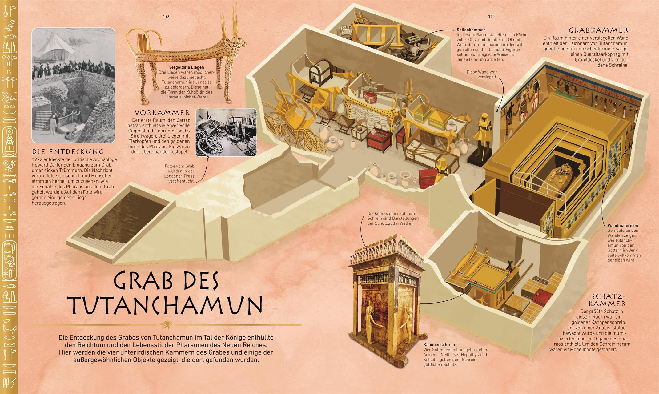 Geheimnisse alter Kulturen. Altes Ägypten: Pharaonen, Mumien, Pyramiden. Prachtvoll ausgestattetes Sachbuch. Für die ganze Familie und Kinder ab 10 Jahren