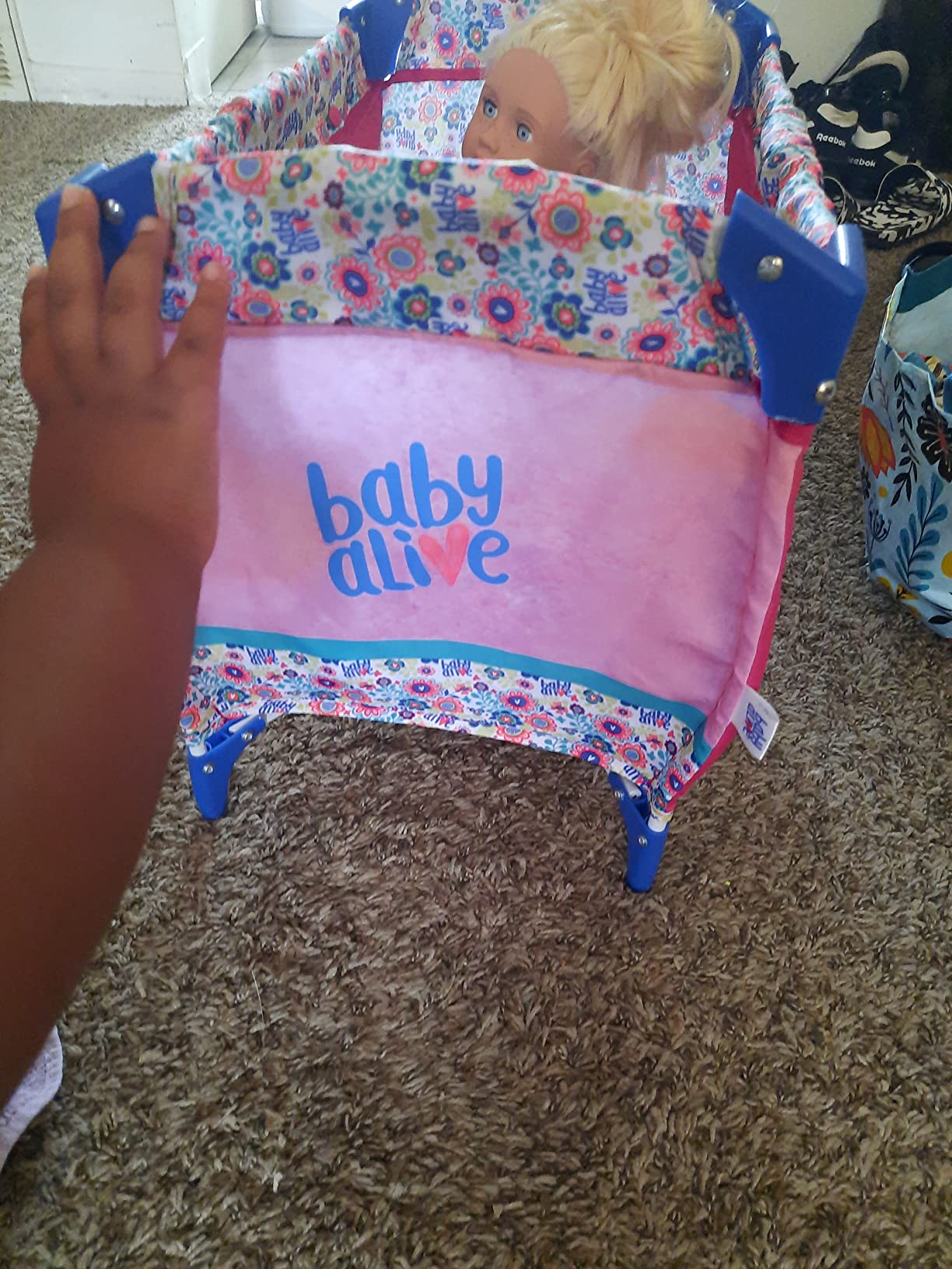 8/mo Finance Hasbro Baby Alive Pack & Play Doll Play Yard Toy Buy