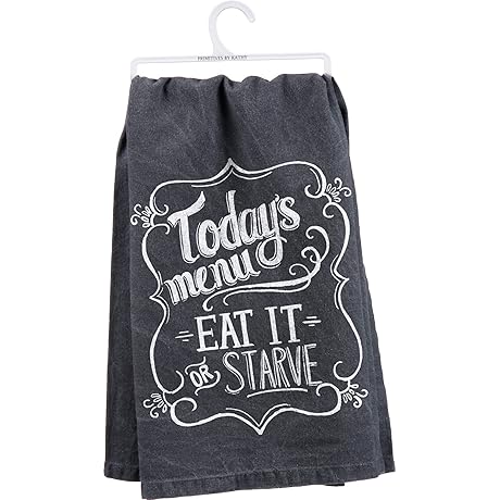 Today's Menu Dish Towel