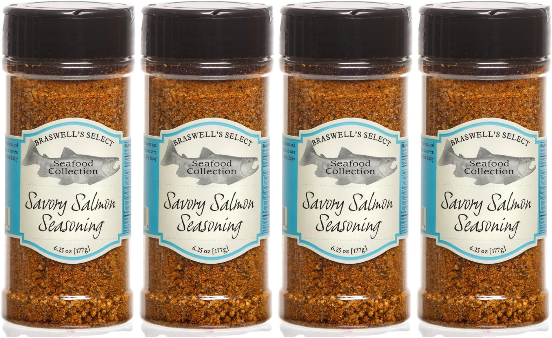 Braswell's Savory Salmon Seasoning - 4 Pack