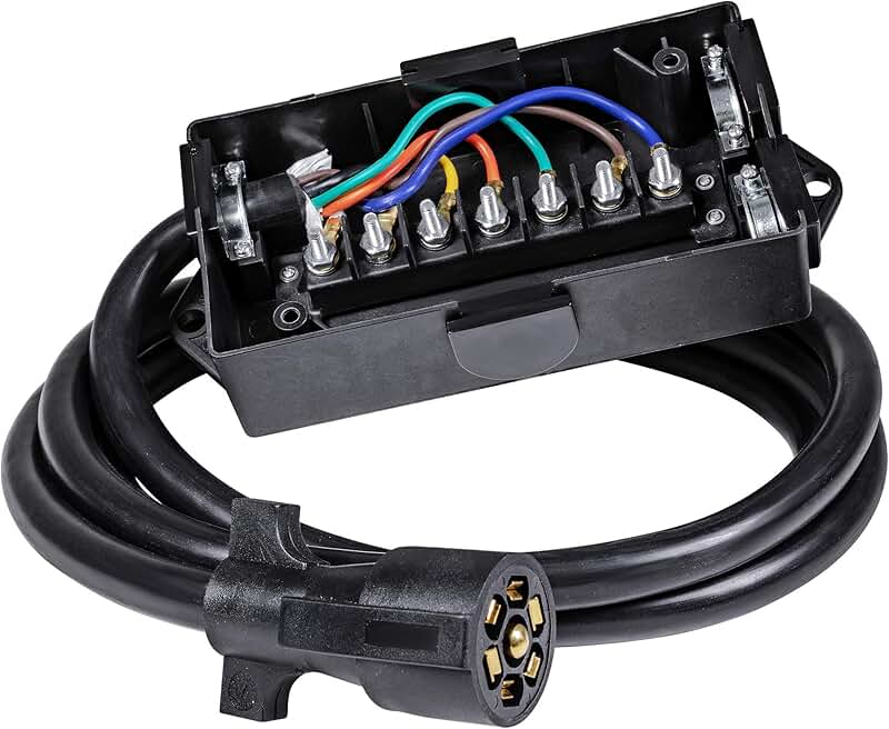 Amazon.com: 7 pin trailer wiring harness kit: Automotive