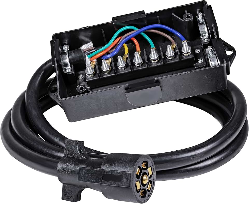Amazon.com: 7 pin trailer wiring harness kit: Automotive