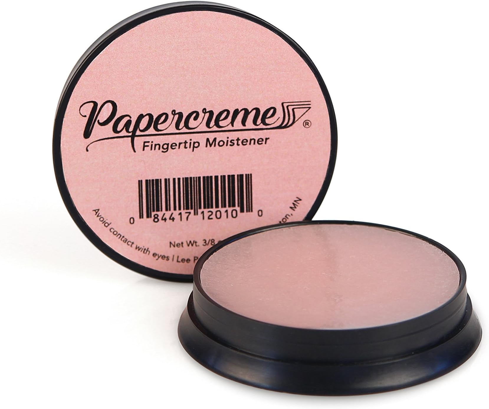 LeePapercreme Fingertip Moistener, 0.38 oz, Coral, 3/Pack