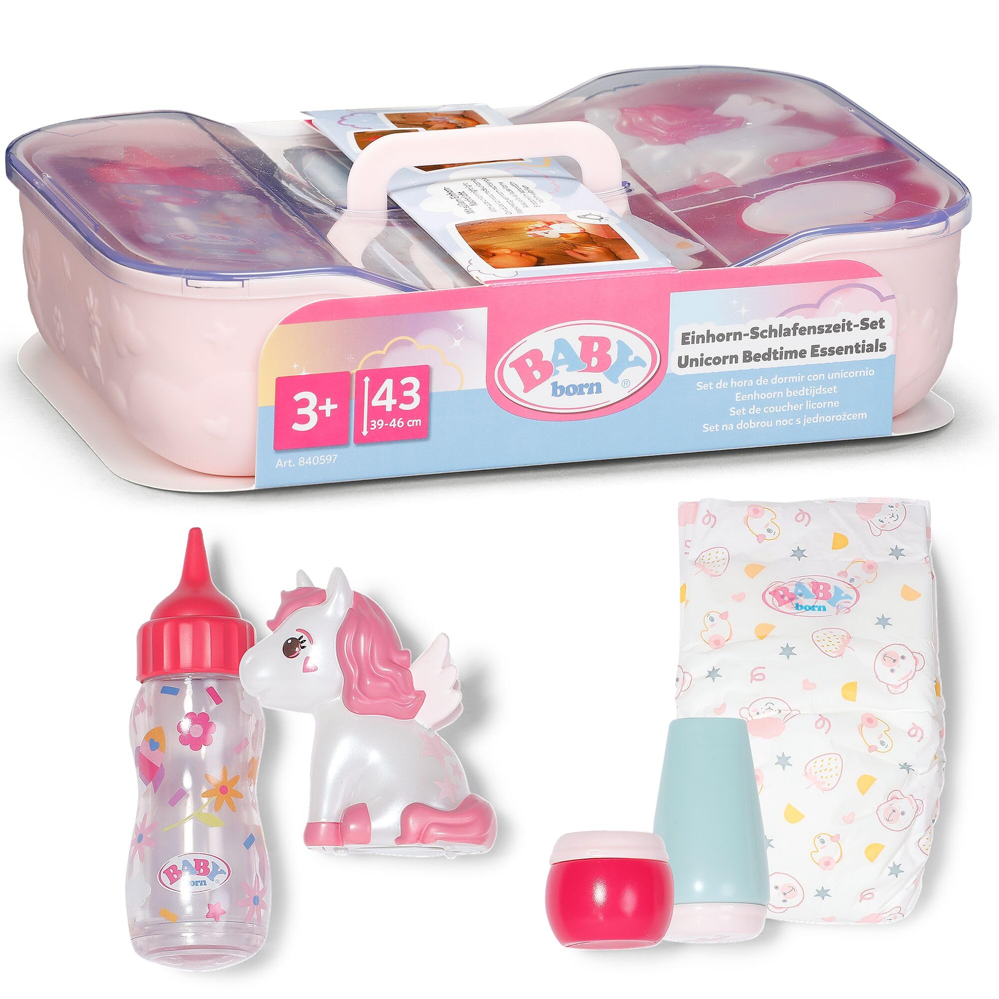 BABY born Bedtime Set with Accessories for 43 cm Dolls
