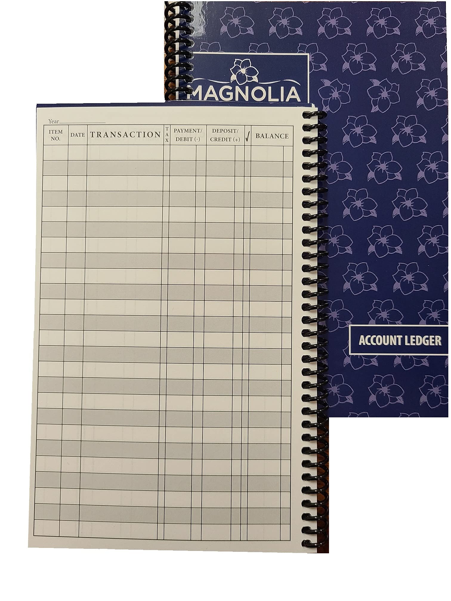 Check Book Register & Debit Card Ledger Notebook - Checking Account ...