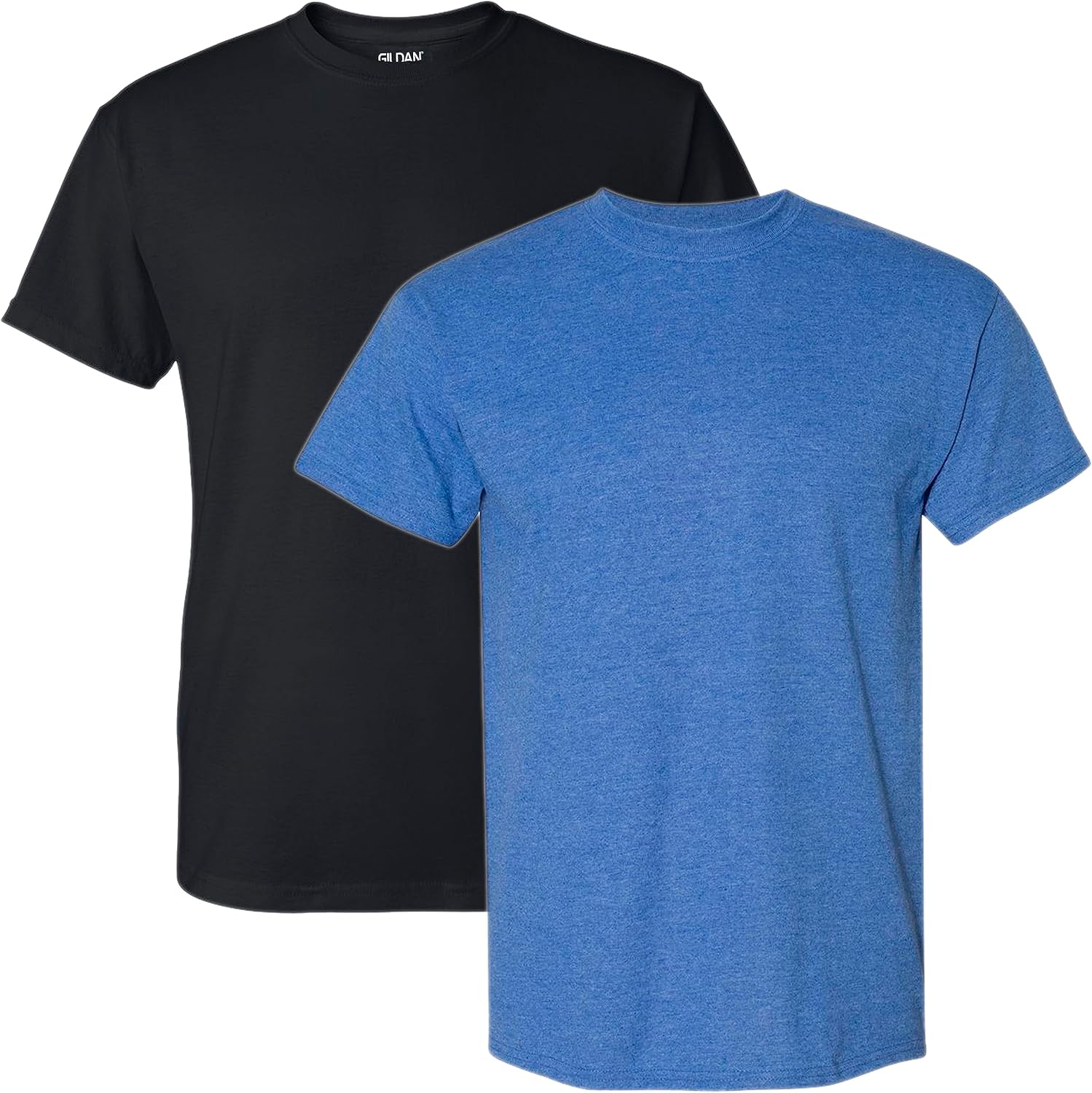 Gildan Unisex Adult DryBlend Workwear T-Shirts with Pocket, 2-Pack