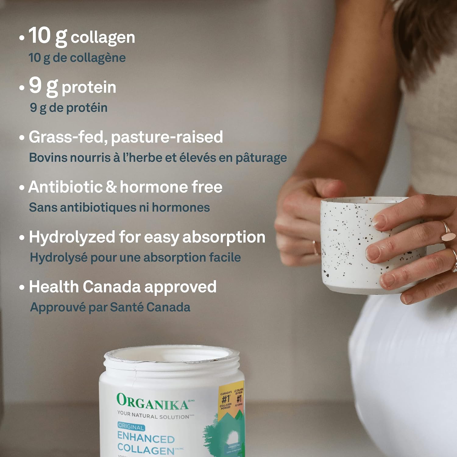 ORGANIKA Enhanced Collagen, 500 GR