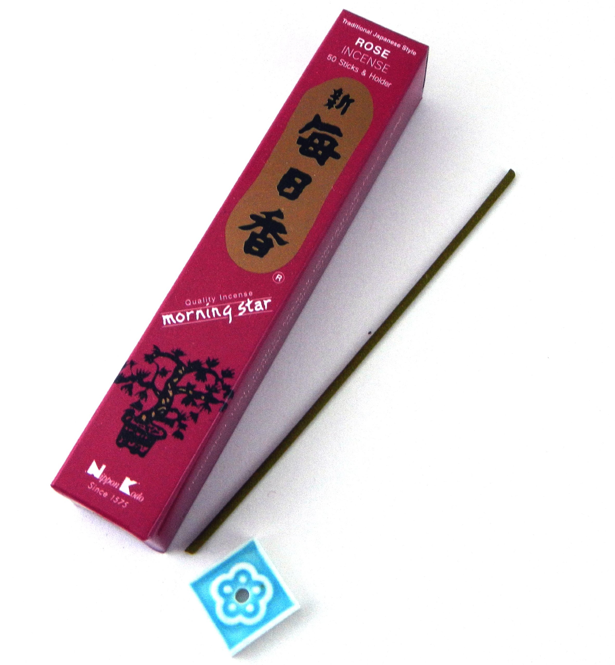 Nippon Kodo Morning Star Rose Incense - 50 Sticks