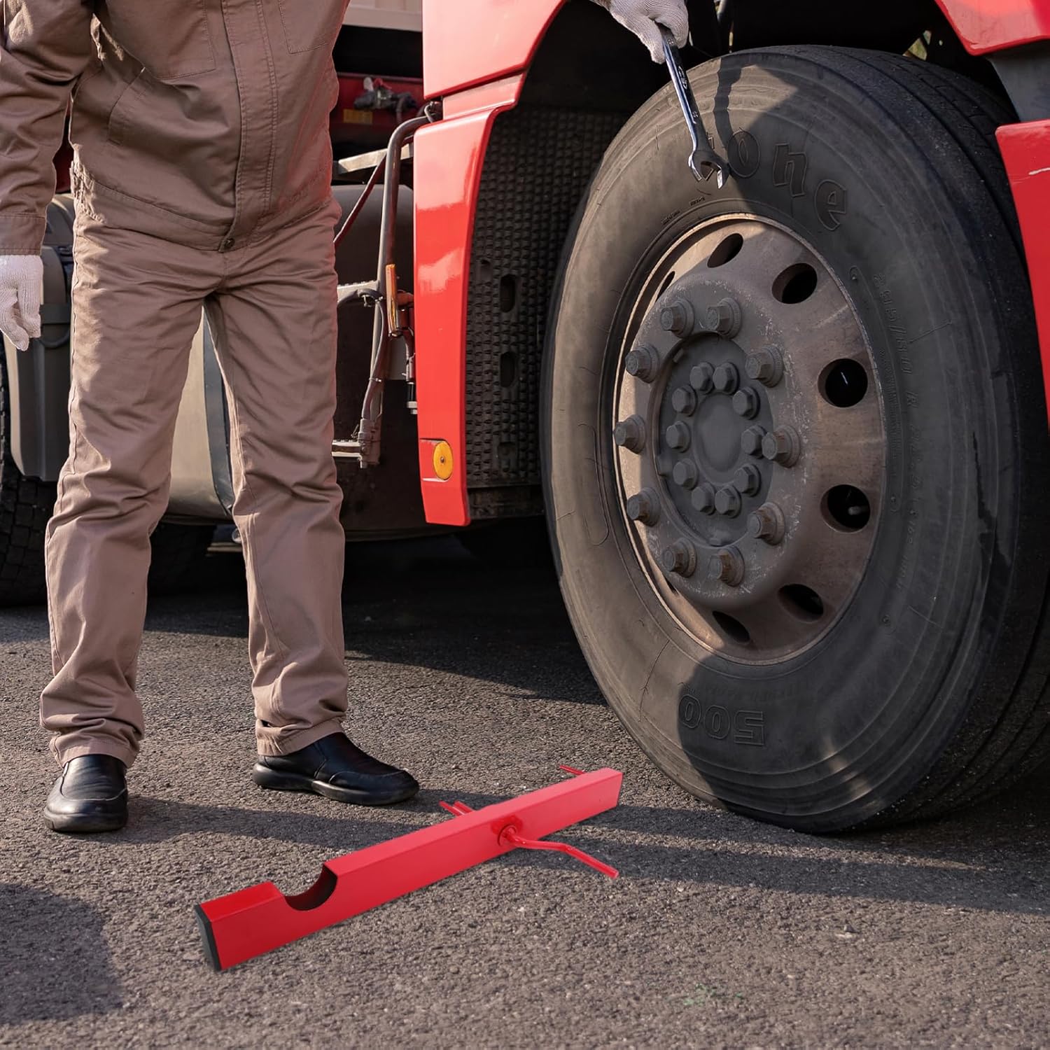 Truck Cargo Strap Winder Tool Manual Winding Device for Efficient Strapping Compact and Portable Cargo Belt Organizer Bright for Flatbed and Heavy-Duty Trucks