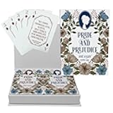 Steel Mill & Co Book Lovers Deck of Cards, Cute Novelty Playing Cards for Readers, Gift Set, Pride and Prejudice