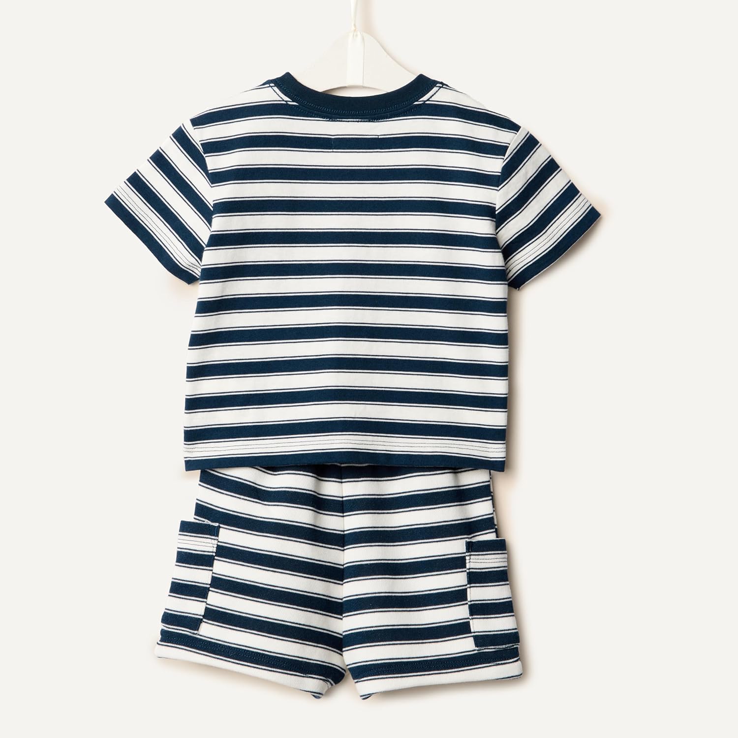 Amazon Essentials x Sofia Grainge Toddlers and Baby Boys' Regular Fit T-Shirt and Short Set - Image 6