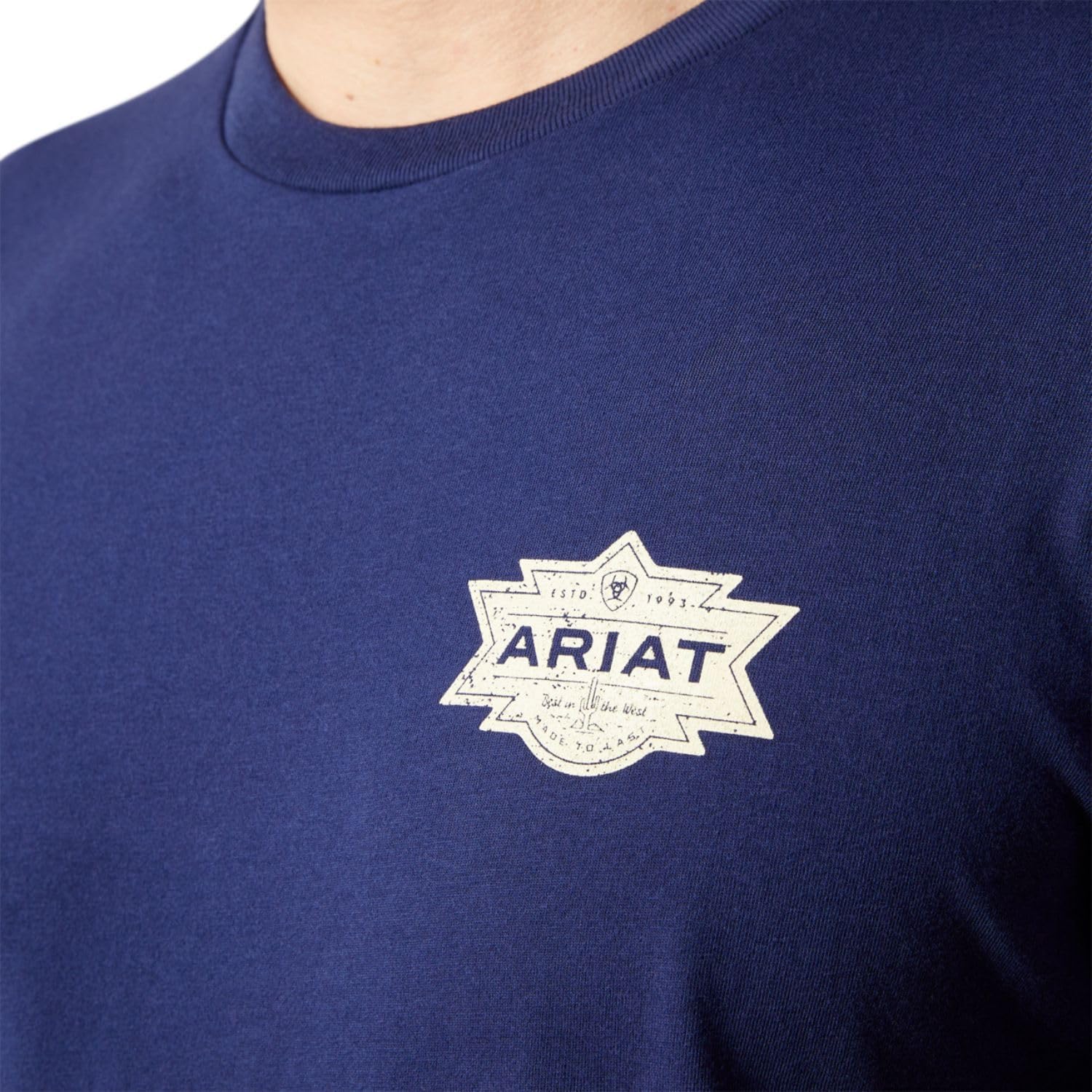 Ariat Mens Ariat Mesa Motif Lockup T-Shirt - Image 4