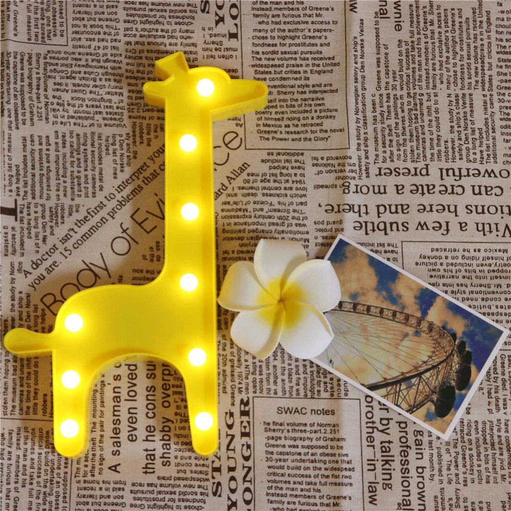 GUOCHENG Veilleuse LED En Forme De Cygne - Blanc Chaud - Pour