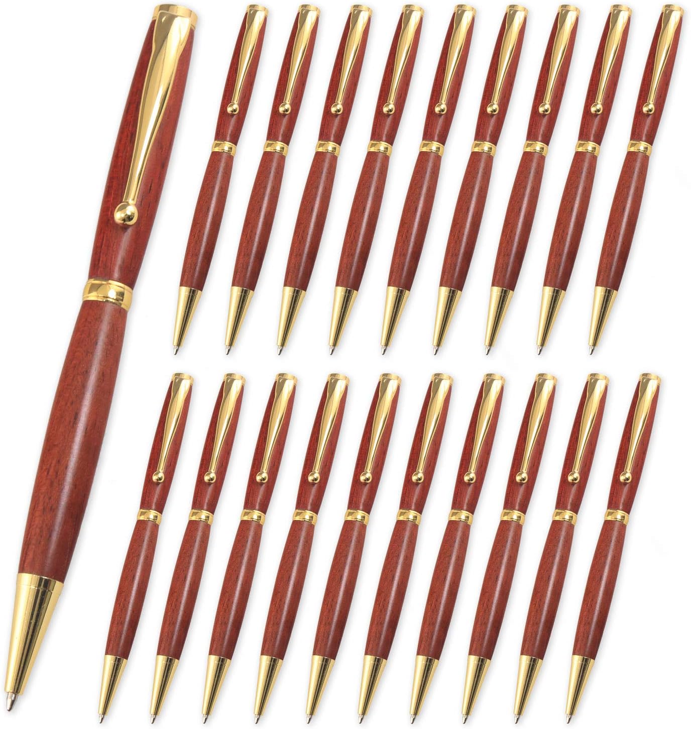Legacy Woodturning, Fancy Pen Kit - Gold, 20 Pack