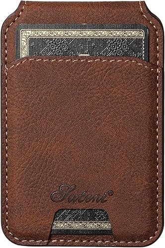 Miniatura 5 de PASNEW Funda para iPhone 17, compatible con Magsafe Wireless Charging Card Holder Wallet Leather Shock Protection Magnetic Hard Shell para mujeres y