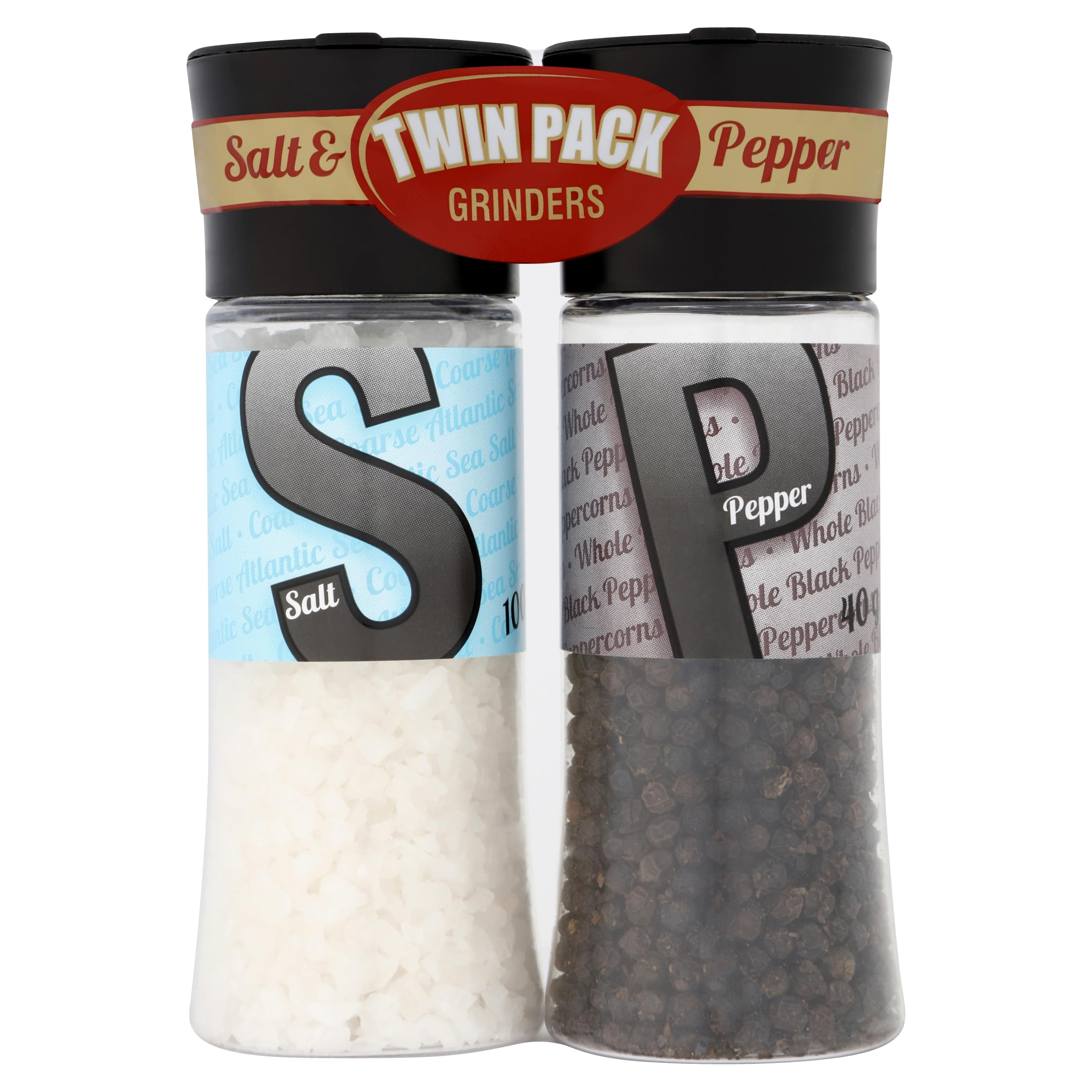 Salt & Pepper Twin Pack Grinders