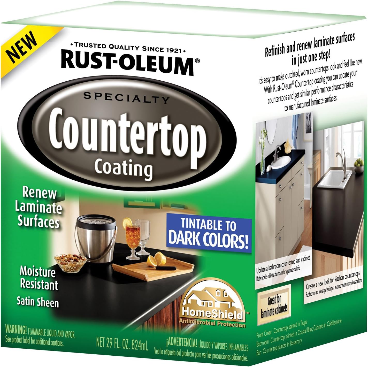 Rust-OLEUM 254853 Quart Interior Countertop Coating