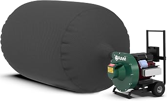 20 INSULATION REMOVAL VACUUM BAG - SUPER HEAVY DUTY TEAR-PROOF 6 FT X 4 FT - EASY-FILL SPOUT & LOWEST DUST Filter - Contractors #1 Choice - EST 450 LBS / 75 CF PRO-450 3.5 oz Strength by RAM