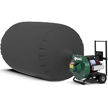 RAM 20 Insulation Removal Vacuum Bag - Super Heavy Duty Tear-Proof 6 FT X 4 FT - Easy-Fill SPOUT & Lowest DUST Filter - Contractors #1 Choice - EST 450 LBS / 75 CF PRO-450 3.5 oz Strength