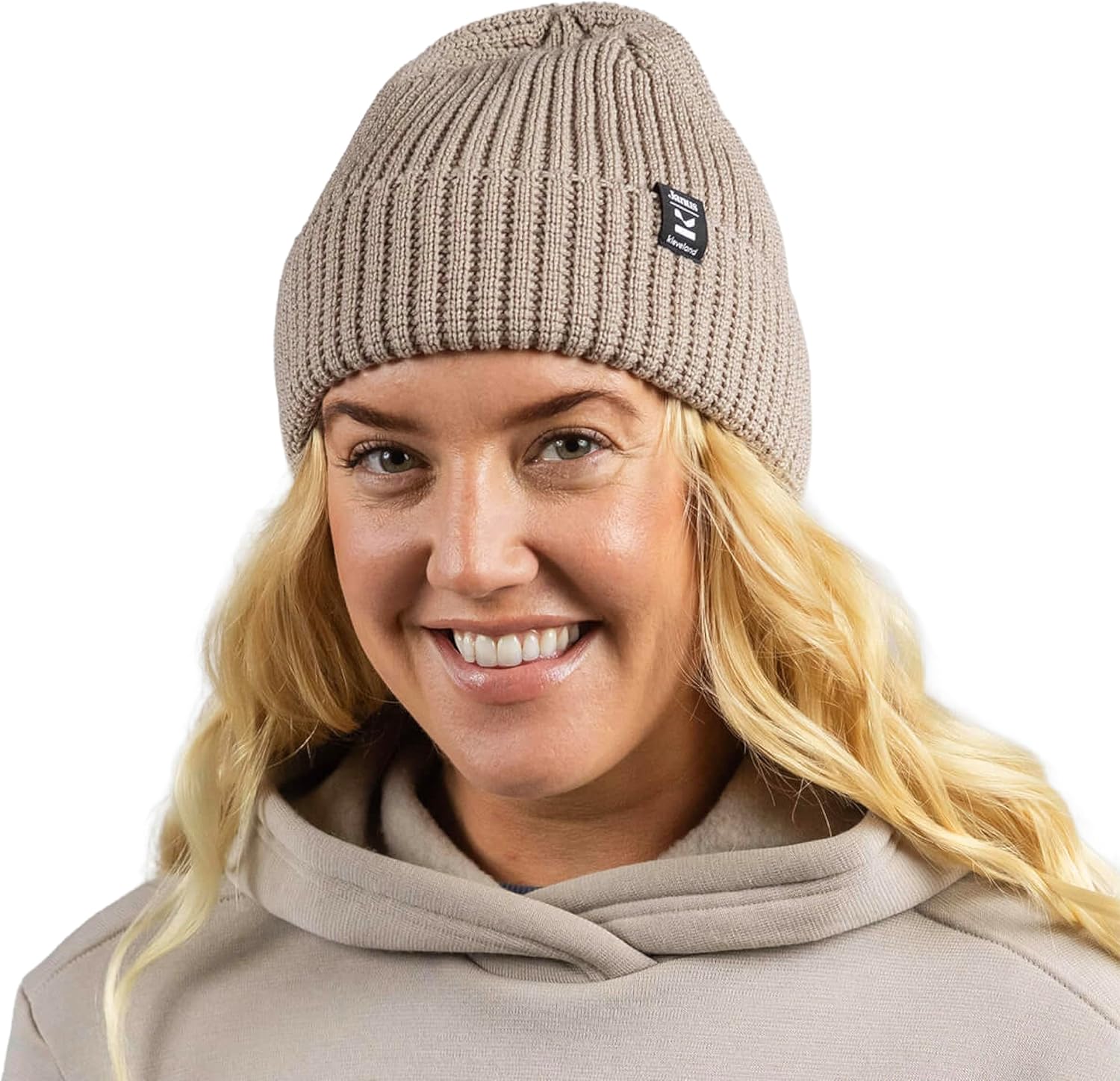 Janus Wool Kleveland Merino Beanie - Lightweight Wool Hat for Men & Women - Fisherman Skully Cap - Warm Winter Knit Hat
