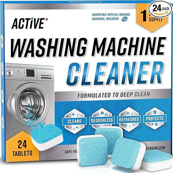 ACTIVE Washing Machine Cleaner Descaler Deep Cleanin