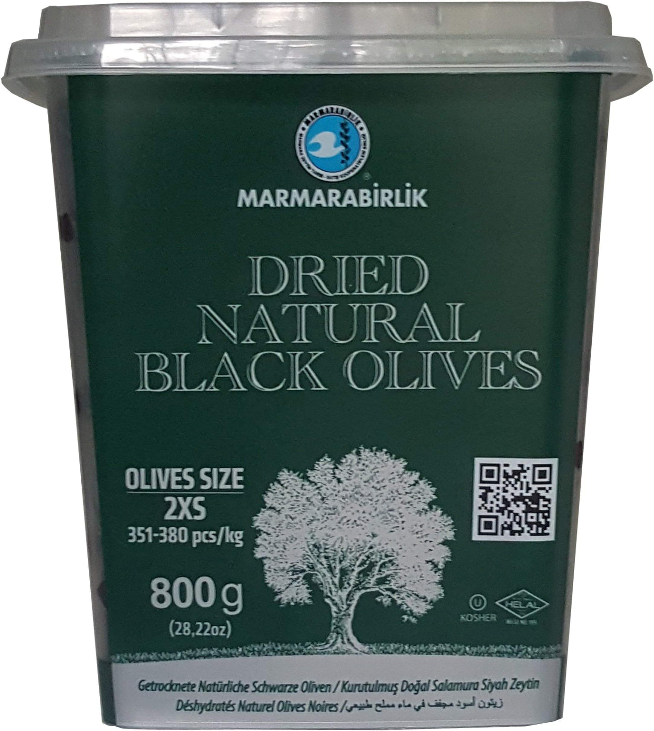 Marmarabirlik Exclusive Black Olive 28 oz (Kuru Sele) - SET OF 2