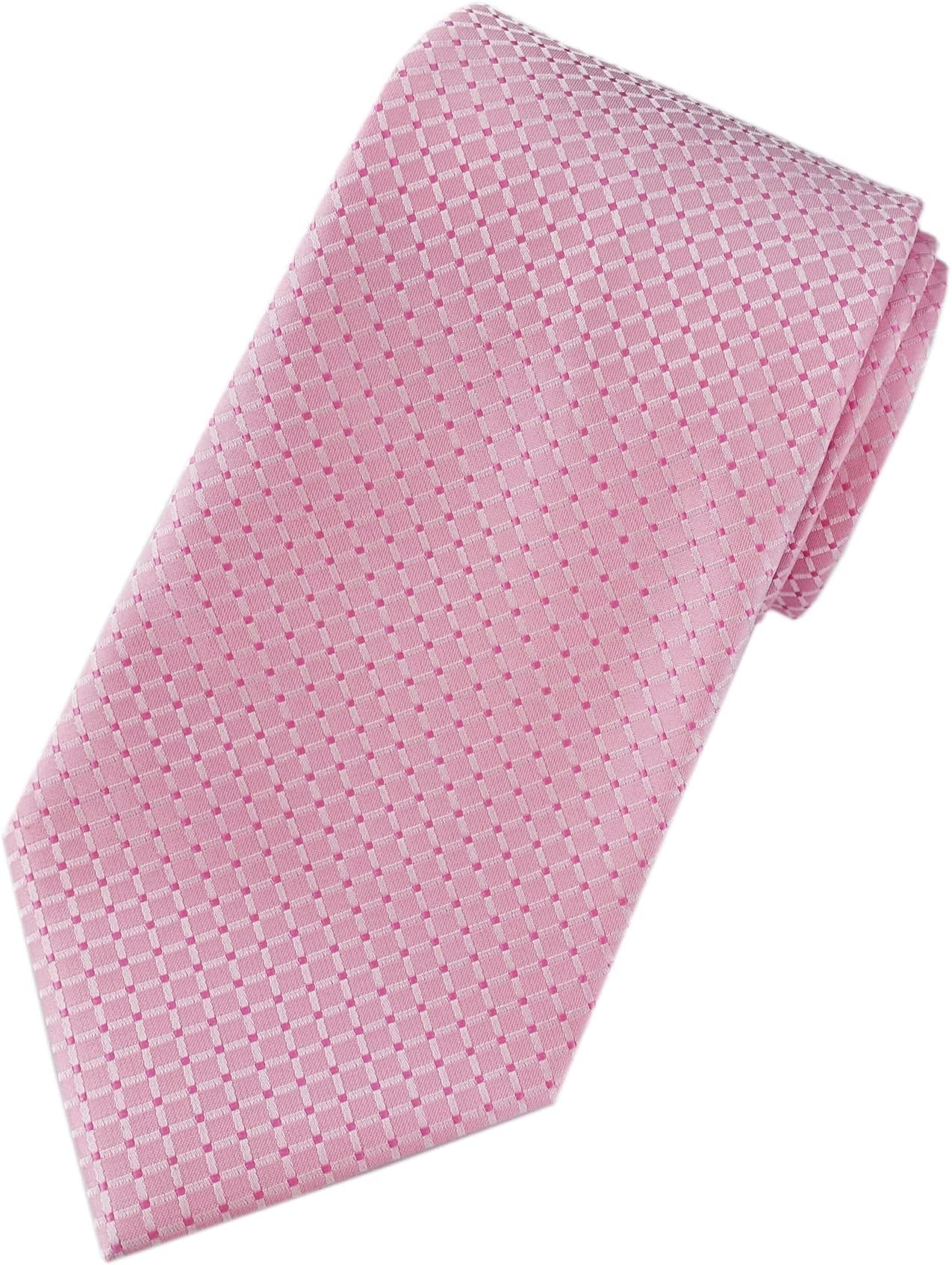 Extra Long Tie Men's Microfibre Woven Jacquard XL Necktie 63"