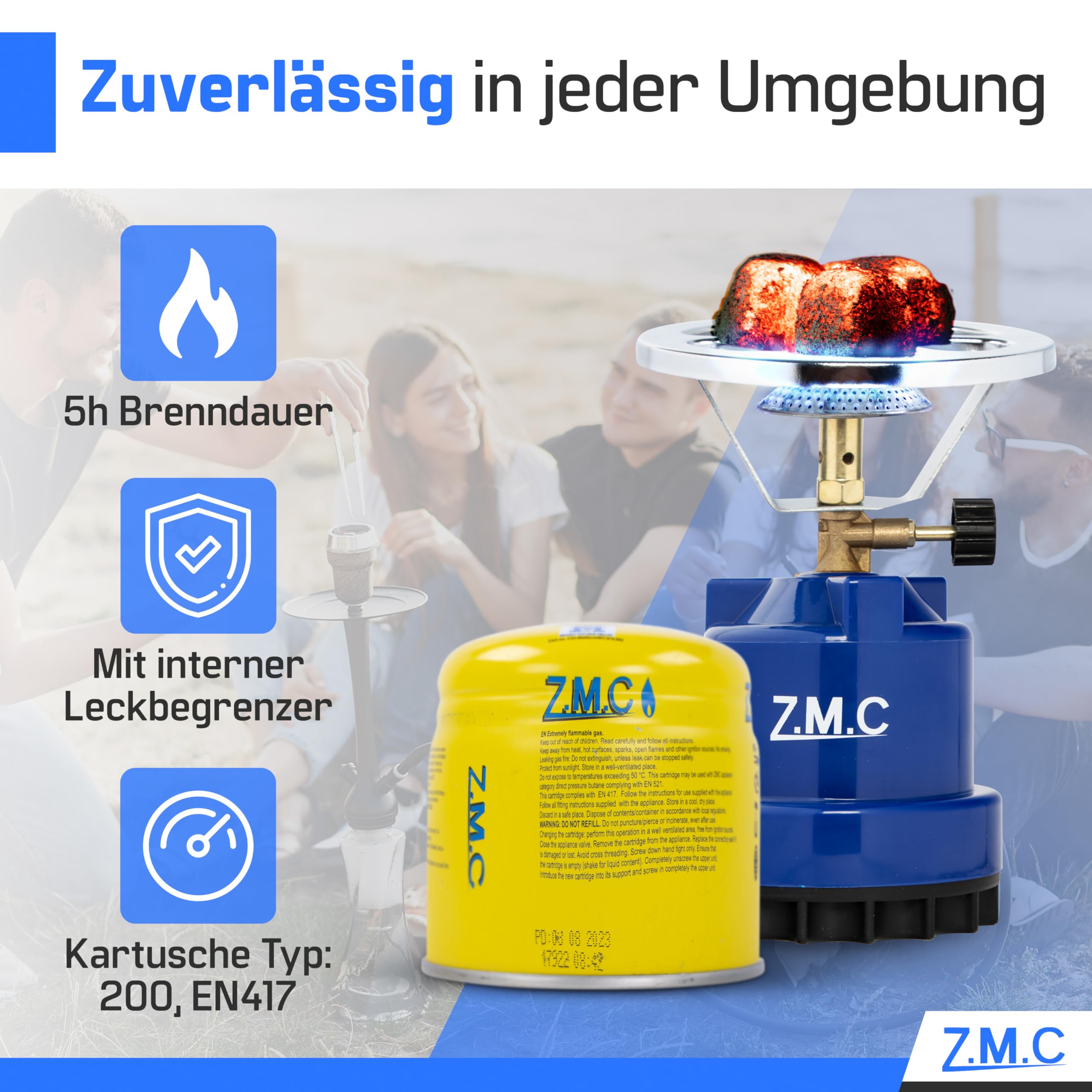 8 Cartucce Gas Butano NOLA 190g - Per Fornelli Da Campeggio, Lampade, Universali - Foto 6