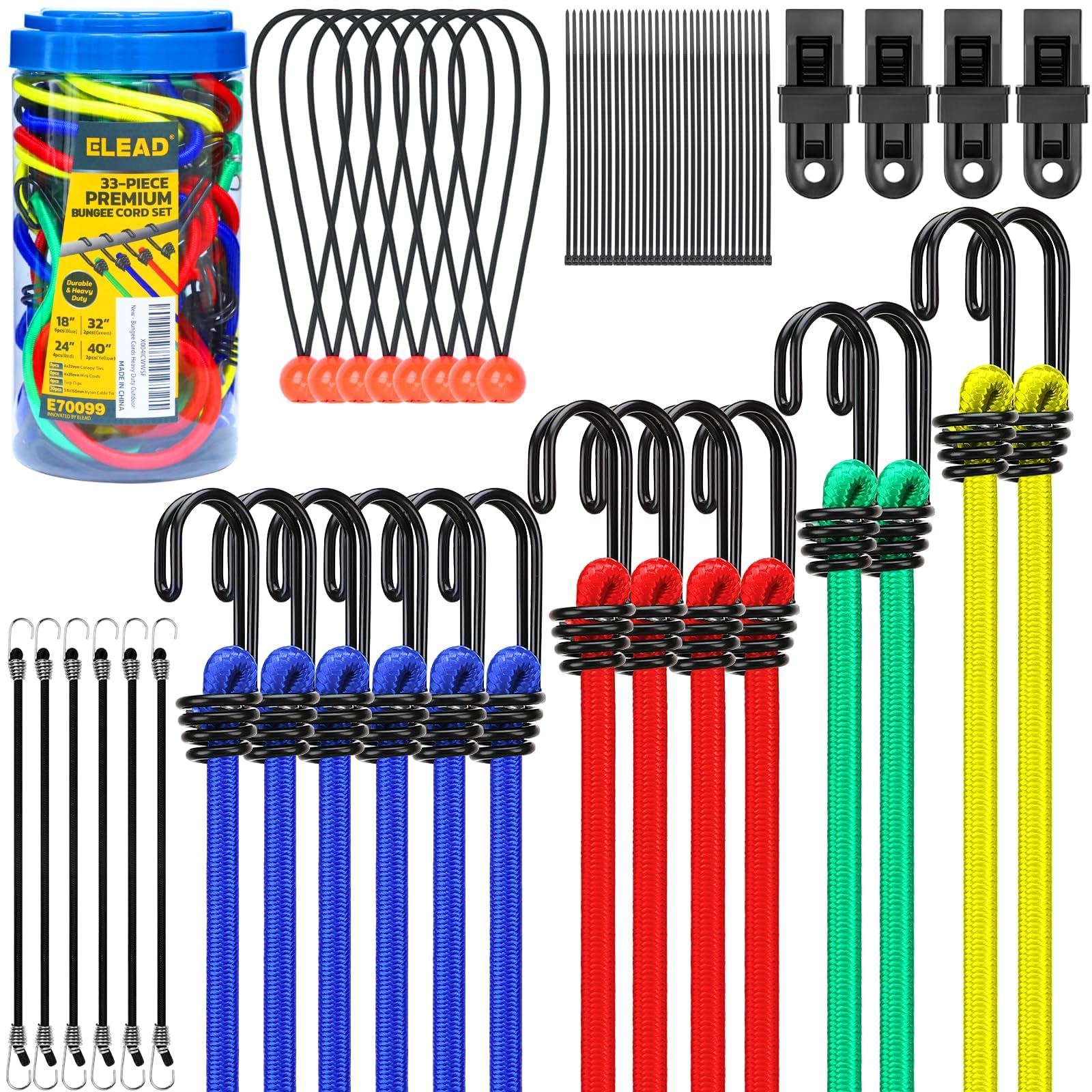 ELEAD 33-Piece Assortment