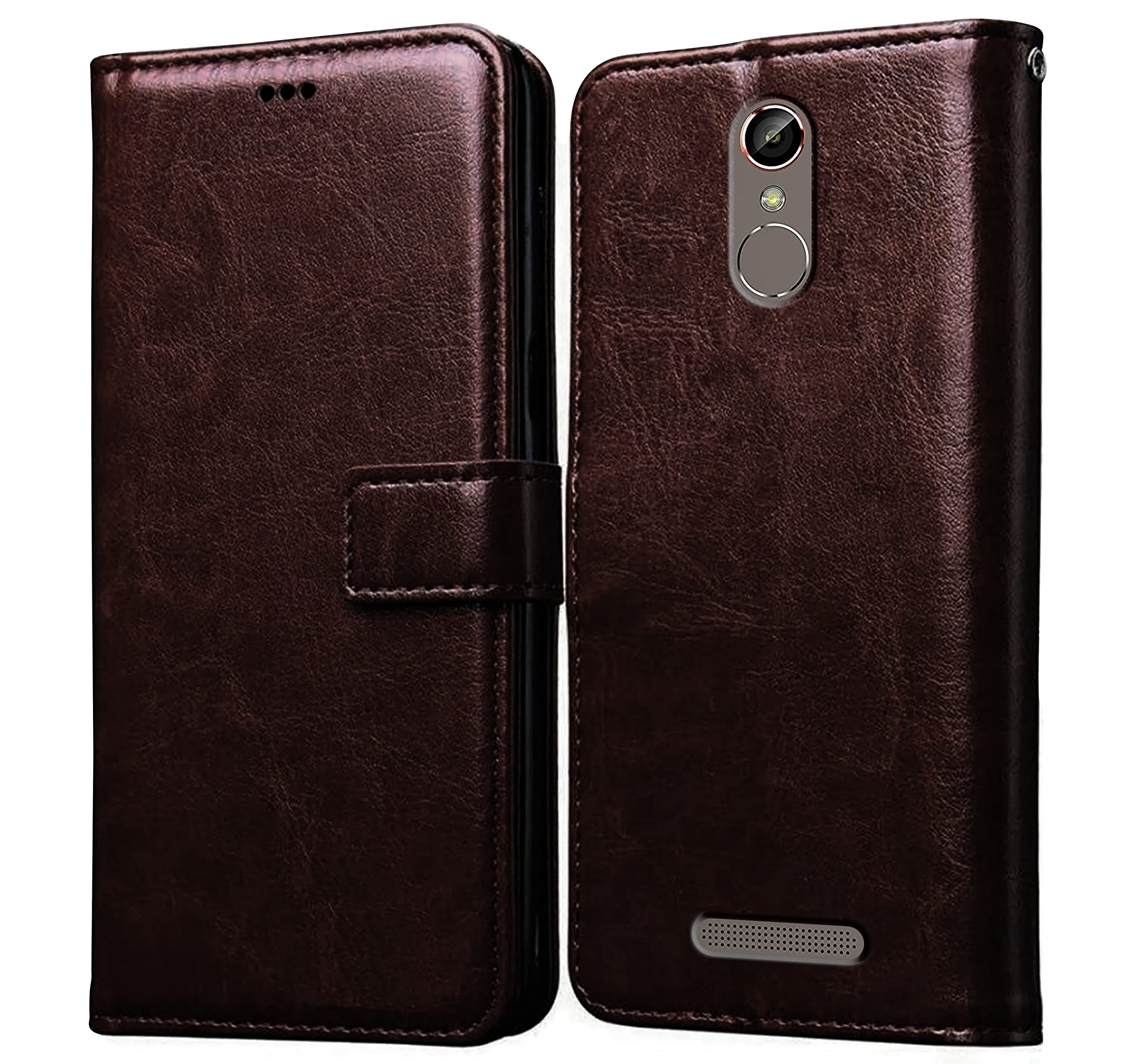 Amazon Brand- Solimo Flip for Gionee S6s (Leather_Coffee) (B0BHV21XBL) Amazon Price History, Amazon Price Tracker