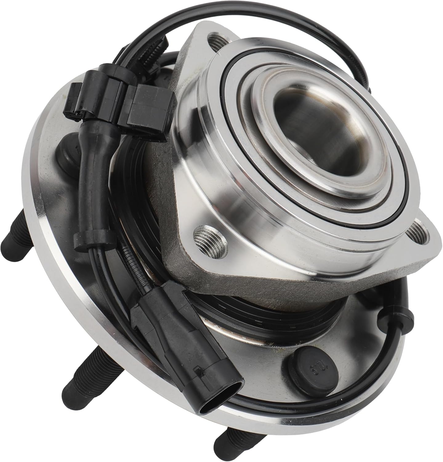 IRONTEK 4WD/AWD Front Wheel Hub and Bearing Assembly 515036 Compatible for Cadillac Escalade, for Chevy Silverado/Tahoe/Suburban/Avalanche, for GMC Sierra/Yukon, W/ABS 6 Lugs Wheel Hub Assembly
