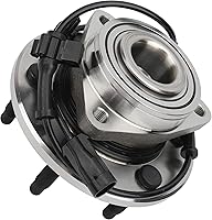 Vista 6 de IRONTEK Buje de rueda delantera y conjunto de rodamiento 515036 compatible con Cadillac Escalade, para Chevy SilveradoTahoeSuburbanAvalanche