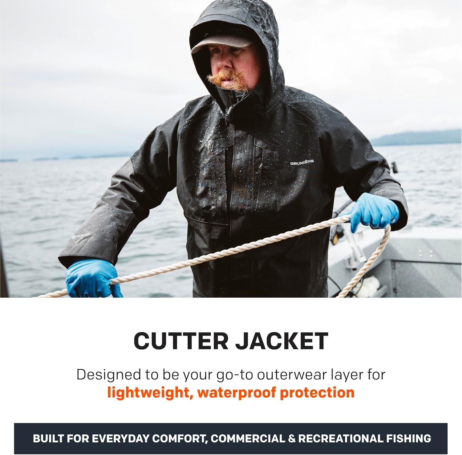 Grundéns Men's Cutter Fishing Jacket