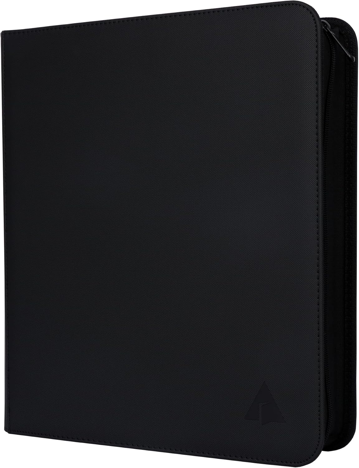 Rayvol Trading Card Binder, 9 Pocket Fit 1404 Cards - Metal D-Ring Card Holder with 78 Double-Sided Clear Pages, Top-Loading Collectors Album -Black