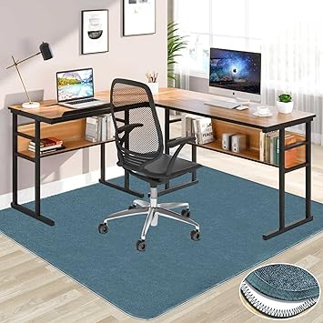 Amazon Co Jp Amazon 限定ブランド デスク 椅子 マット 大判サイズ140 160cm チェアマット Xinjiy カーペット 床保護マット厚み4mm Pvcキズ防止ゲーミングデスクカーペットラグ デスクマット自由にカット ずれない保護パッド ホーム キッチン