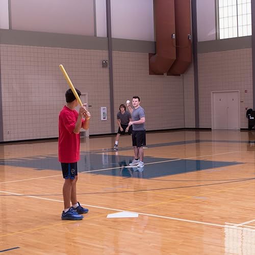 Vista 4 de Champion Sports Throwdown Base Set – 5 Rubber Baseball/Softball Base