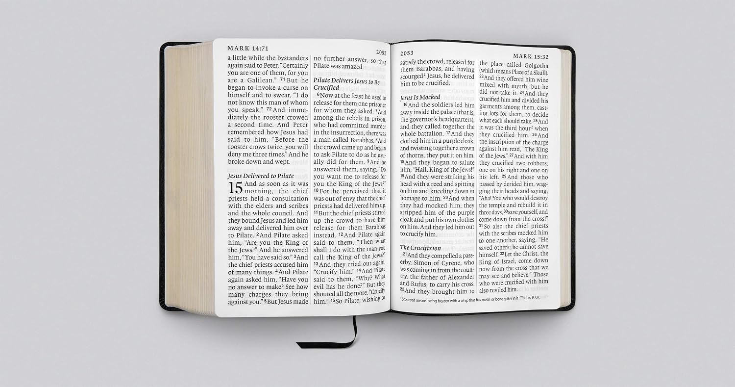 ESV Super Giant Print Bible (Black)