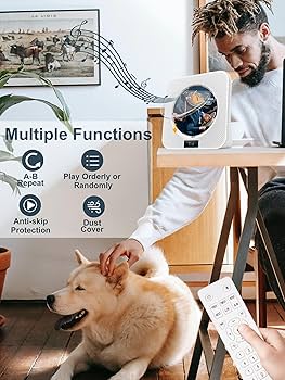 NφW [CD] Amazon.com: Desktop CD Player Portable with Bluetooth