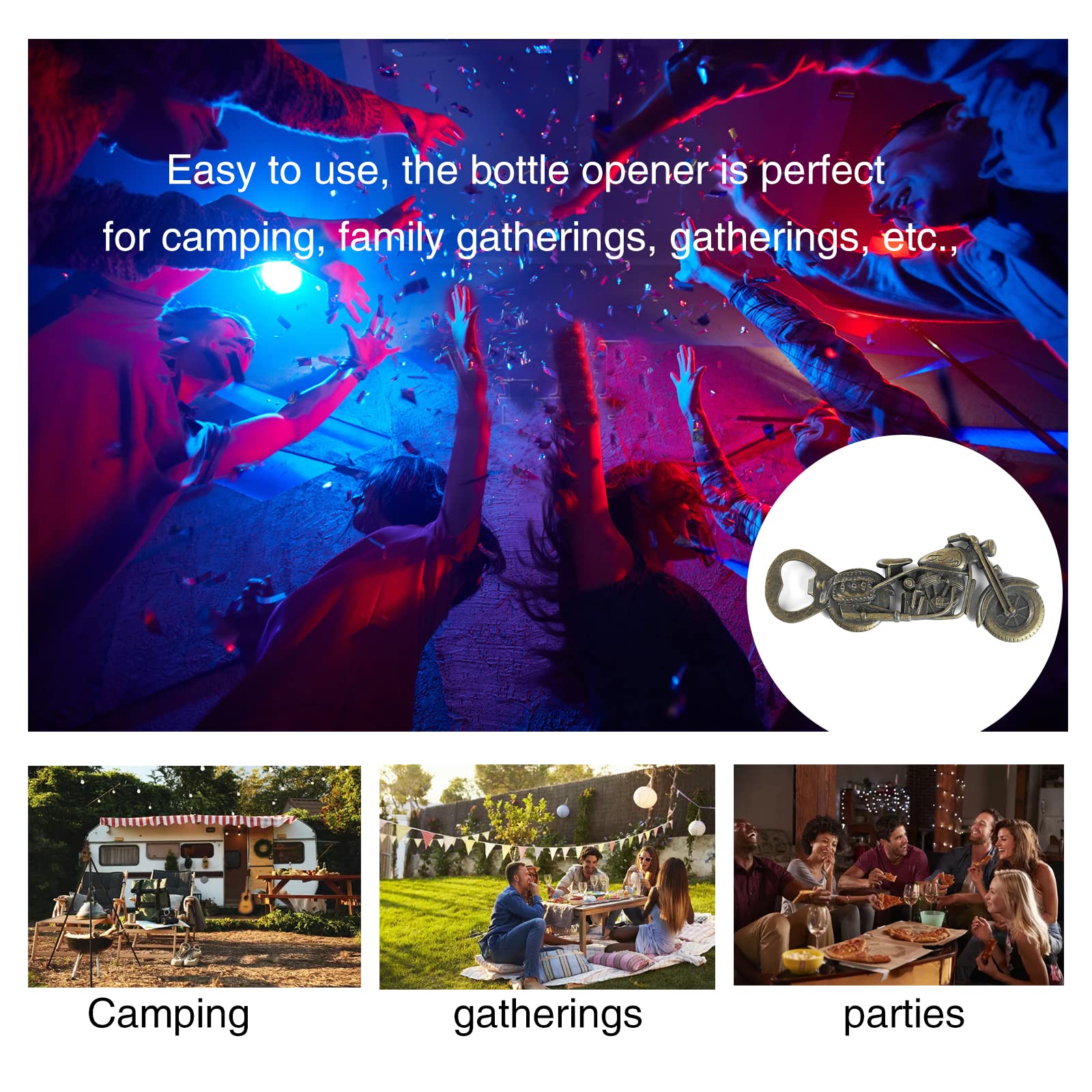 Amazon | バイク 栓抜き アンティーク オートバイ ワインボトル