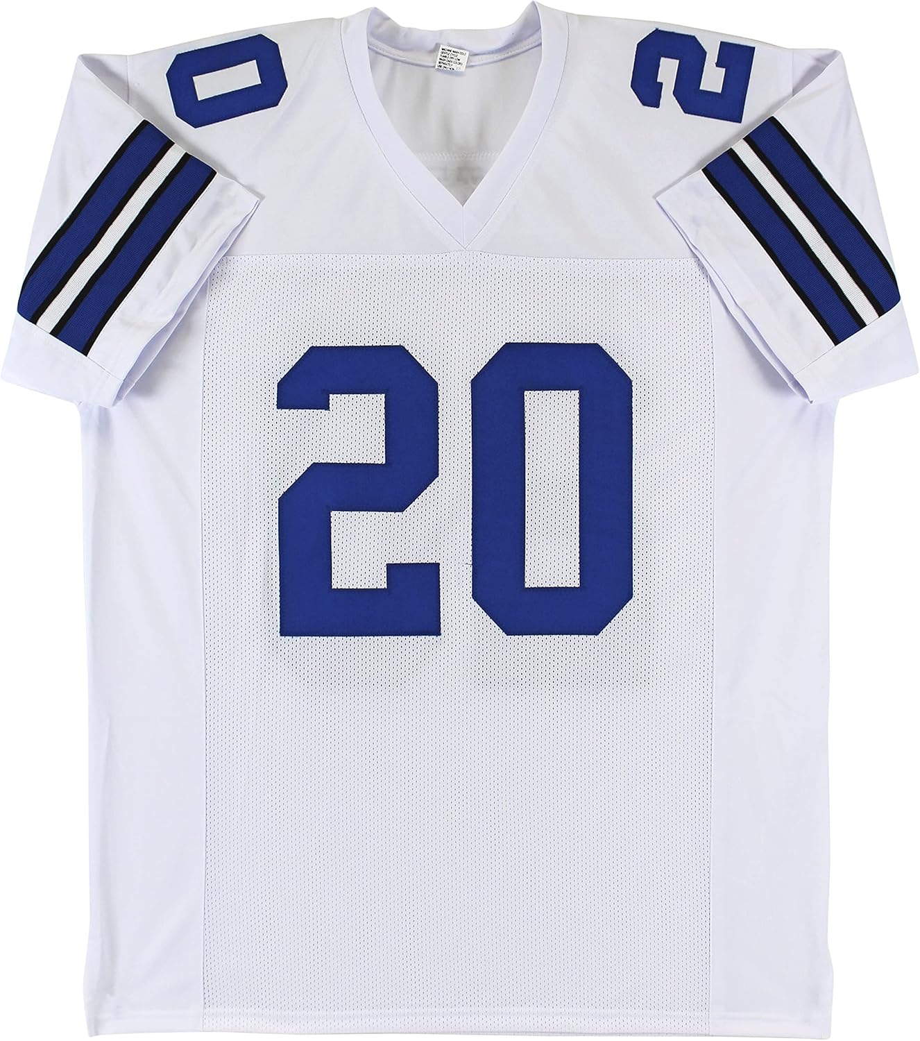 Mel Renfro "HOF 96" Authentic Signed White Pro Style Jersey BAS Witnessed